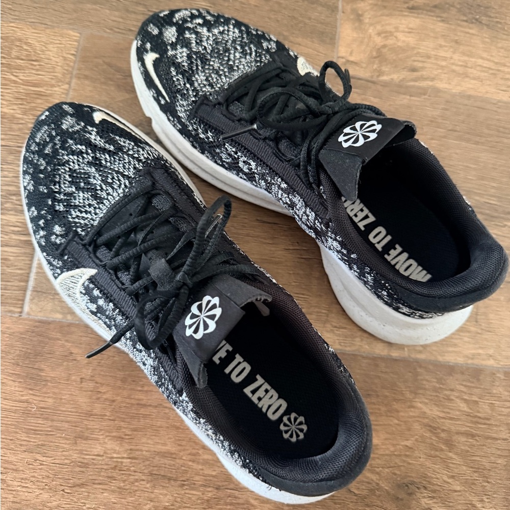 Black and White Nikes Superrep Go 3